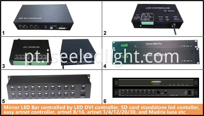 Digital Mirror LED Bar Light Controller